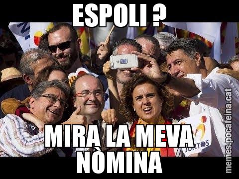 ESPOLI ? MIRA LA MEVA NÒMINA