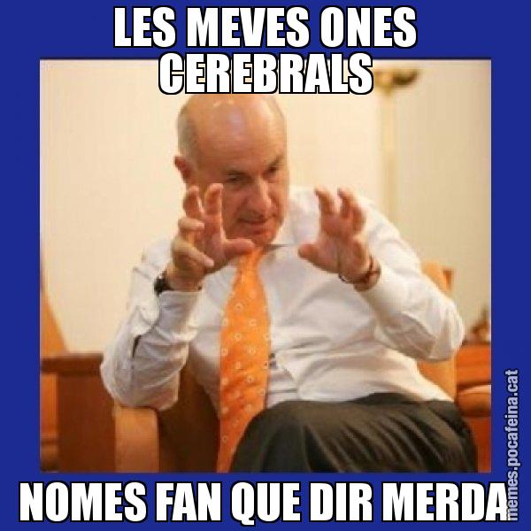 LES MEVES ONES CEREBRALS NOMES FAN QUE DIR MERDA - Duran i Lleida