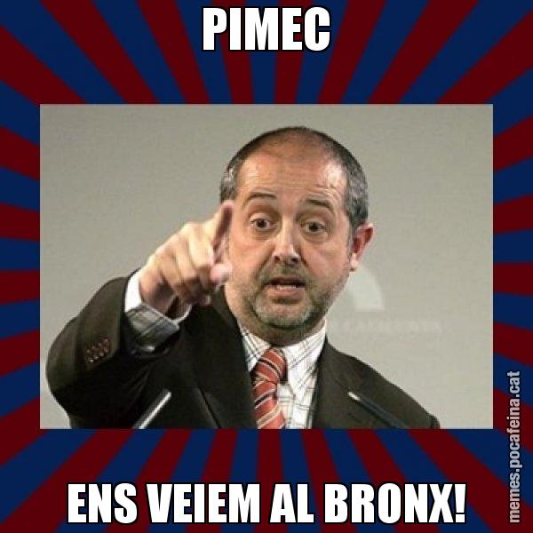 PIMEC ENS VEIEM AL BRONX! - Felip Puig