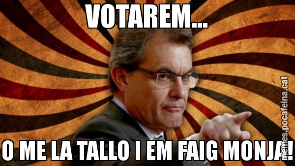 VOTAREM... O ME LA TALLO I EM FAIG MONJA!