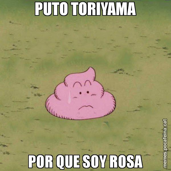 PUTO TORIYAMA POR QUE SOY ROSA - Caca