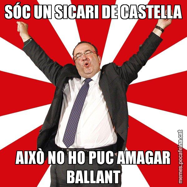SÓC UN SICARI DE CASTELLA AIXÒ NO HO PUC AMAGAR BALLANT - Miquel Iceta - 27S
