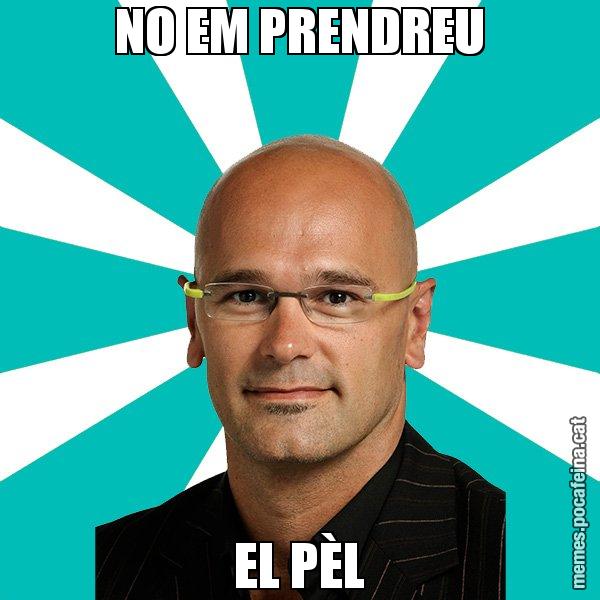 NO EM PRENDREU EL PÈL - Raül Romeva - 27S