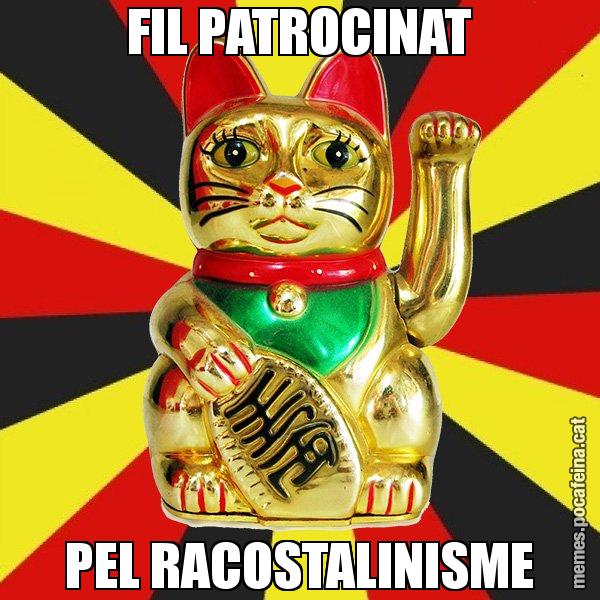 FIL PATROCINAT PEL RACOSTALINISME - El Gat de la Cup - 27S