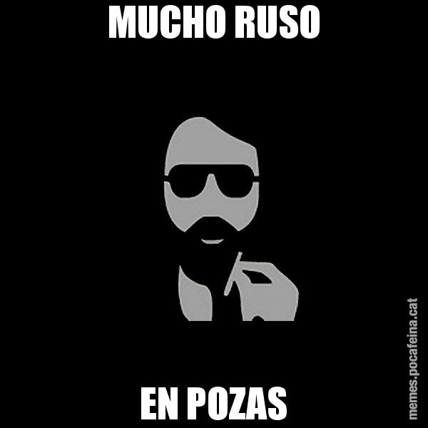 MUCHO RUSO EN POZAS - Eugenio