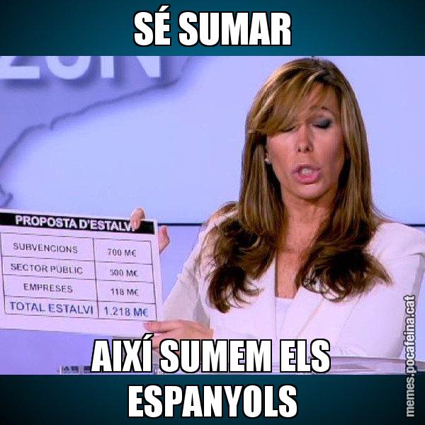 SÉ SUMAR AIXÍ SUMEM ELS ESPANYOLS - Alícia Paper i Suma