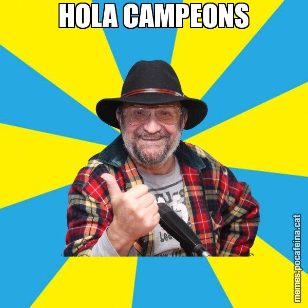 HOLA CAMPEONS - Tomeu Penya