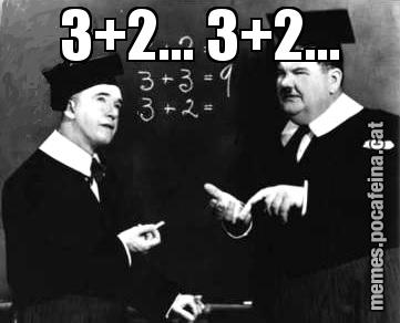 3+2... 3+2...