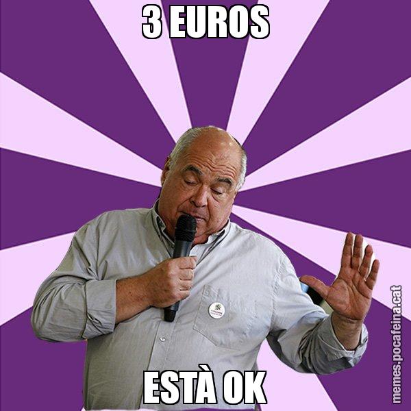 3 EUROS ESTÀ OK - Lluís Rabell - 27S