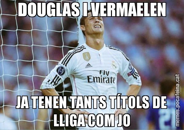 DOUGLAS I VERMAELEN JA TENEN TANTS TÍTOLS DE LLIGA COM JO