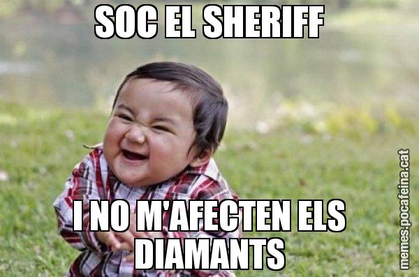 SOC EL SHERIFF I NO M'AFECTEN ELS DIAMANTS - El diabòlic nen asiàtic