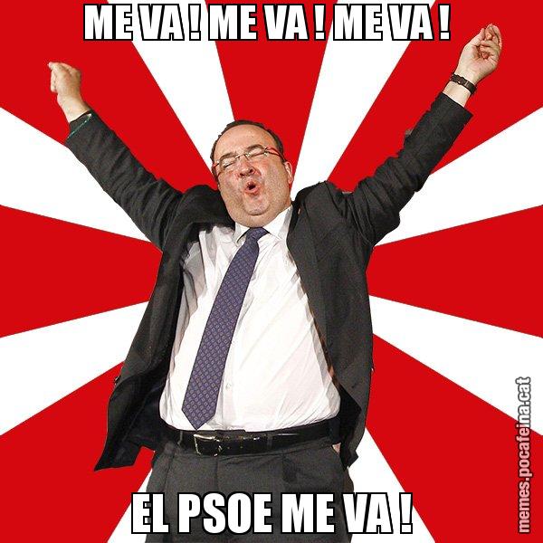 ME VA ! ME VA ! ME VA !  EL PSOE ME VA ! - Miquel Iceta - 27S