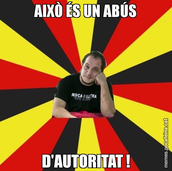 AIXÒ ÉS UN ABÚS D'AUTORITAT ! - David Fernàndez