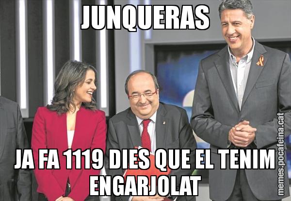 JUNQUERAS JA FA 1119 DIES QUE EL TENIM ENGARJOLAT
