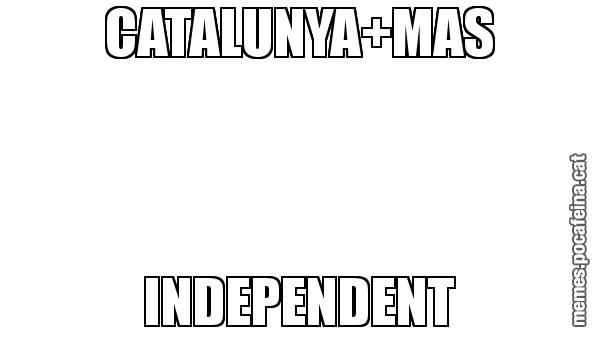 CATALUNYA+MAS INDEPENDENT