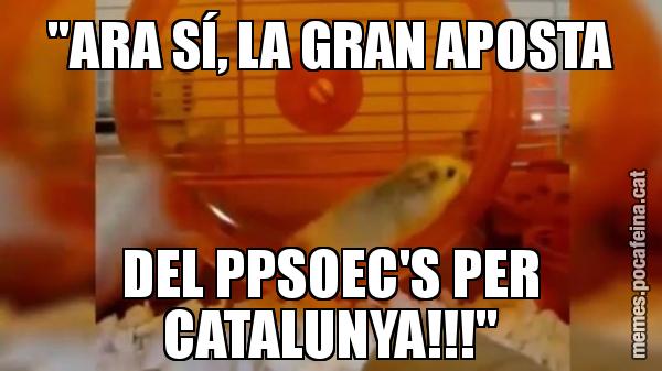 "ARA SÍ, LA GRAN APOSTA DEL PPSOEC'S PER CATALUNYA!!!"
