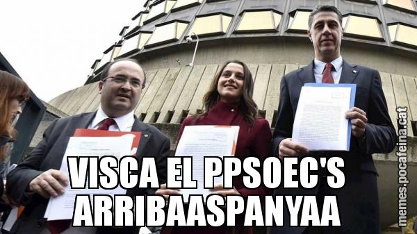 VISCA EL PPSOEC'S ARRIBAASPANYAA