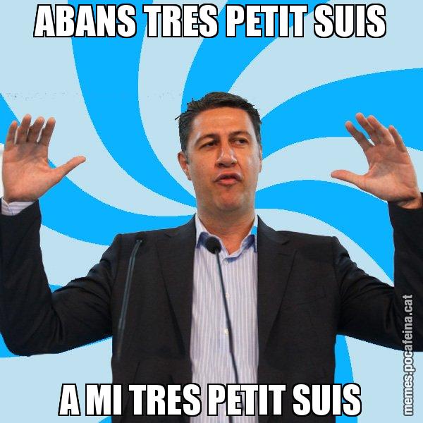 ABANS TRES PETIT SUIS A MI TRES PETIT SUIS - Xavier García Albiol - 27S