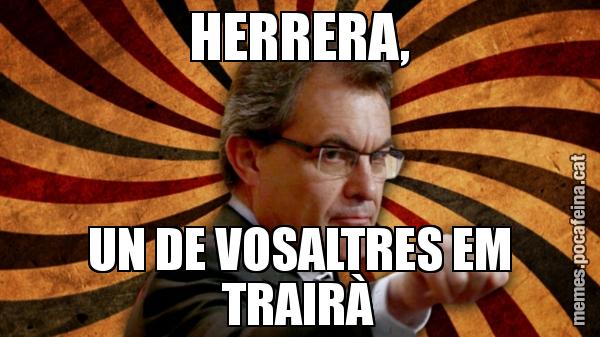 HERRERA, UN DE VOSALTRES EM TRAIRÀ