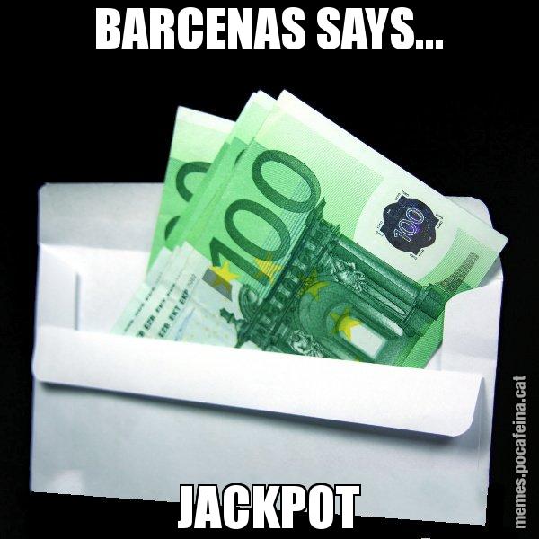BARCENAS SAYS... JACKPOT - Sobre