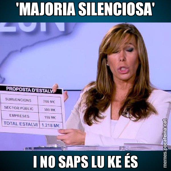 'MAJORIA SILENCIOSA' I NO SAPS LU KE ÉS - Alícia Paper i Suma