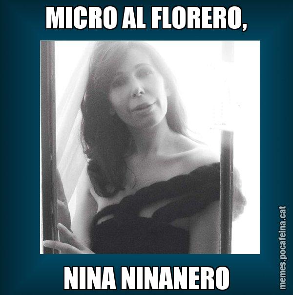 MICRO AL FLORERO, NINA NINANERO - Alícia Sánchez Mairena