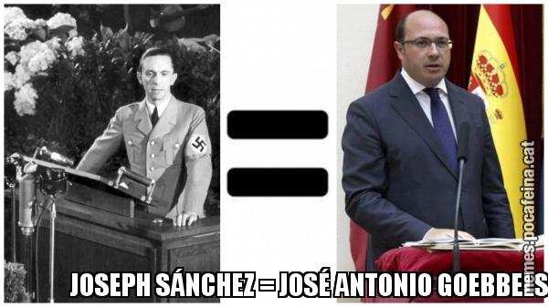JOSEPH SÁNCHEZ = JOSÉ ANTONIO GOEBBELS