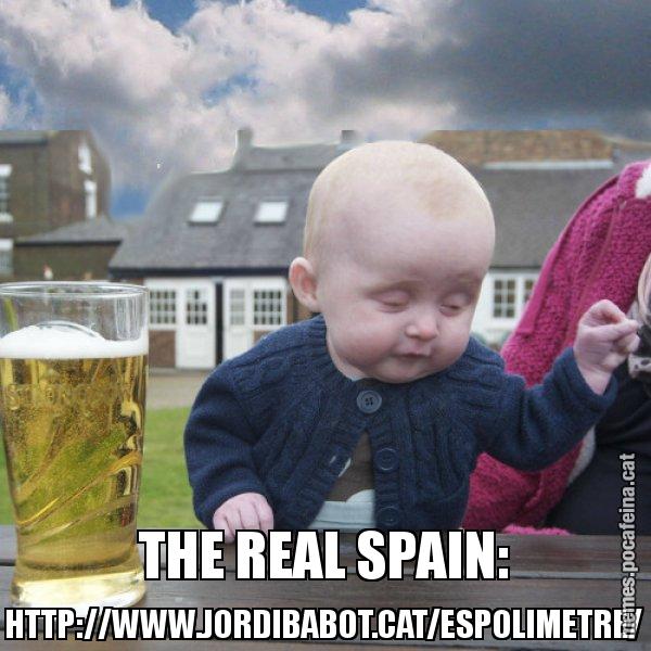 THE REAL SPAIN: HTTP://WWW.JORDIBABOT.CAT/ESPOLIMETRE/ - El nen begut