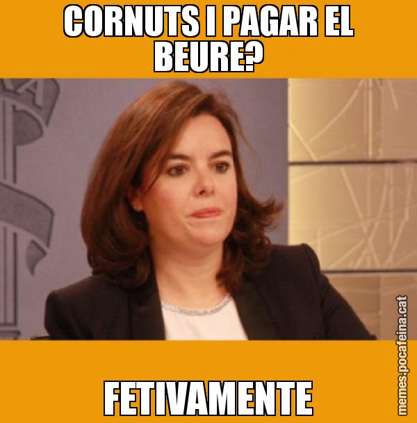 CORNUTS I PAGAR EL BEURE? FETIVAMENTE