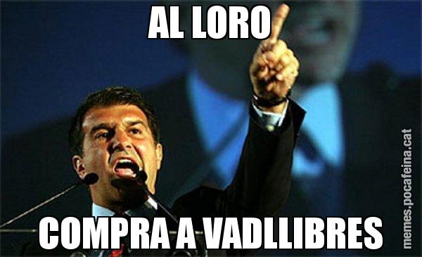 AL LORO COMPRA A VADLLIBRES - Laporta al loro!