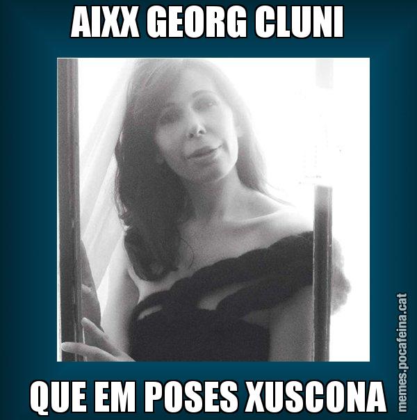 AIXX GEORG CLUNI QUE EM POSES XUSCONA - Alícia Sánchez Mairena