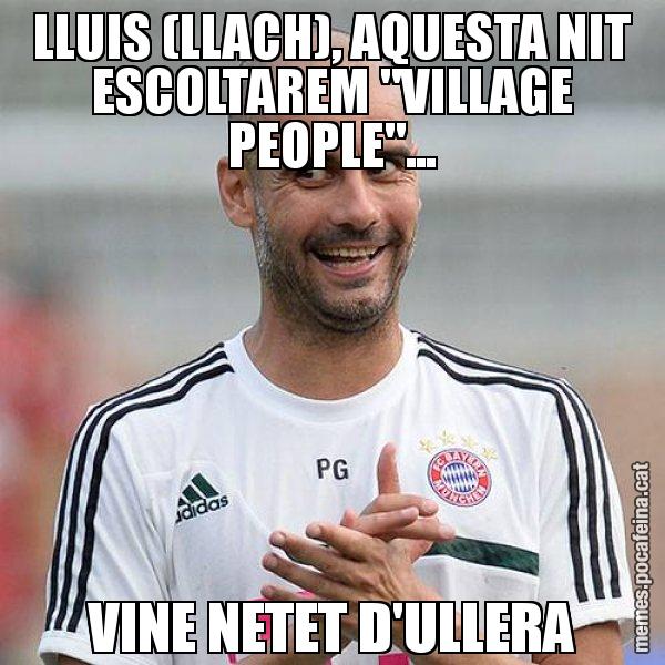 LLUIS (LLACH), AQUESTA NIT ESCOLTAREM "VILLAGE PEOPLE"... VINE NETET D'ULLERA - Guardiola Boig