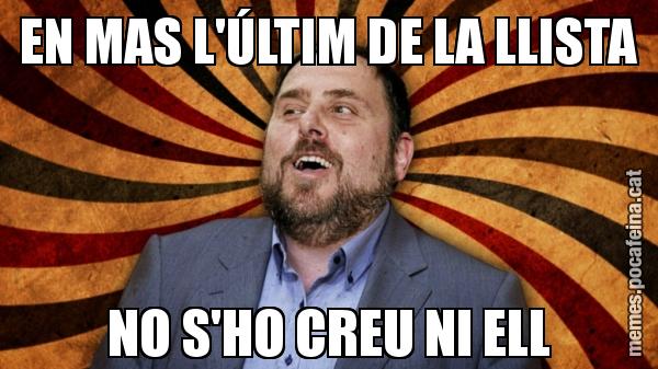 EN MAS L'ÚLTIM DE LA LLISTA NO S'HO CREU NI ELL