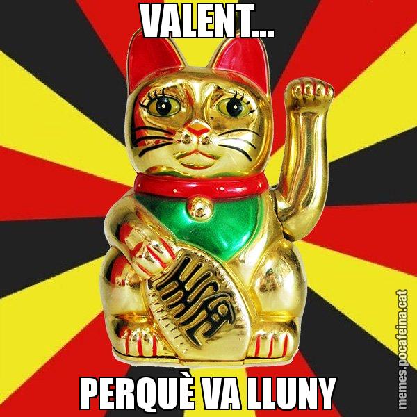 VALENT… PERQUÈ VA LLUNY - El Gat de la Cup - 27S
