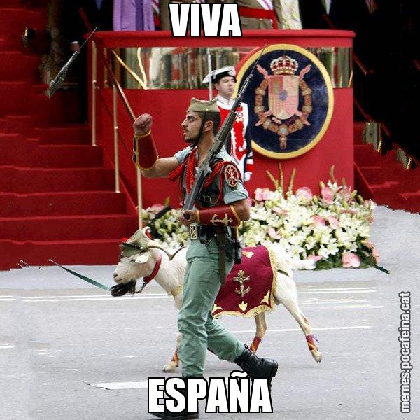 VIVA  ESPAÑA - La cabra de la legió