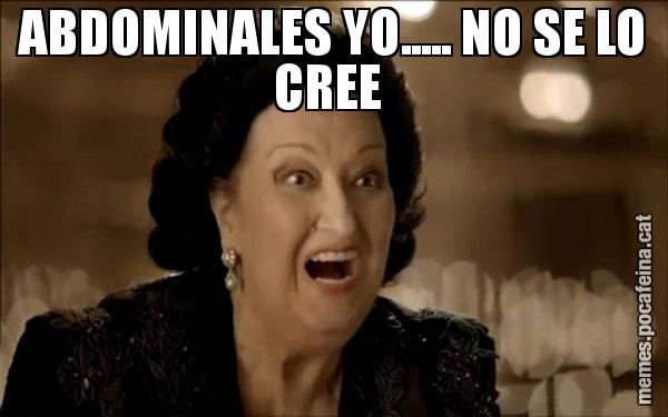 ABDOMINALES YO..... NO SE LO CREE - Montserrat Caballé
