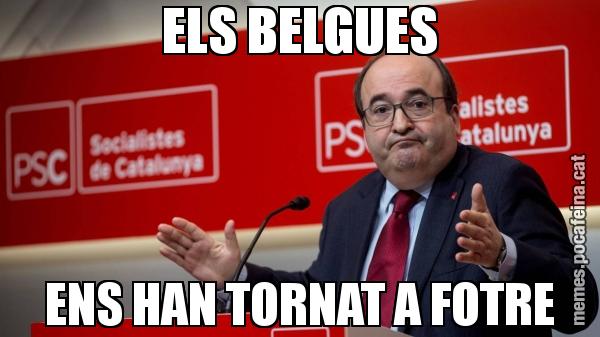 ELS BELGUES ENS HAN TORNAT A FOTRE