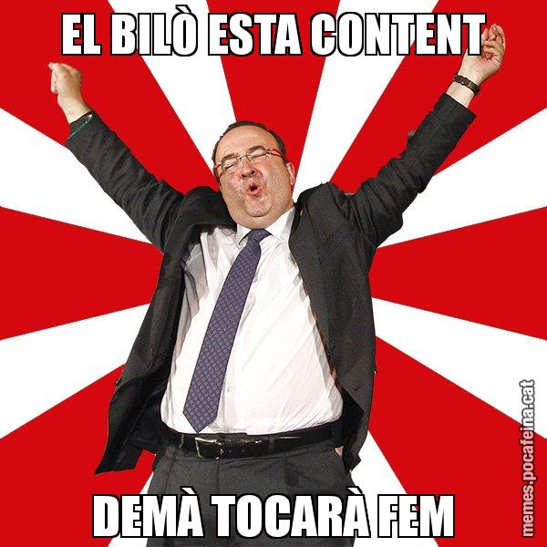 EL BILÒ ESTA CONTENT DEMÀ TOCARÀ FEM - Miquel Iceta - 27S