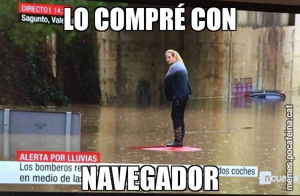 LO COMPRÉ CON NAVEGADOR