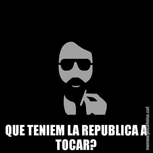 QUE TENIEM LA REPUBLICA A TOCAR? - Eugenio