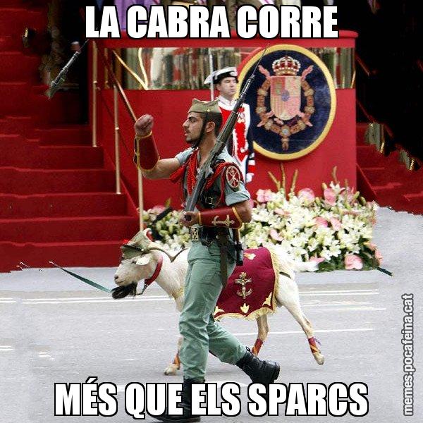 LA CABRA CORRE MÉS QUE ELS SPARCS - La cabra de la legió