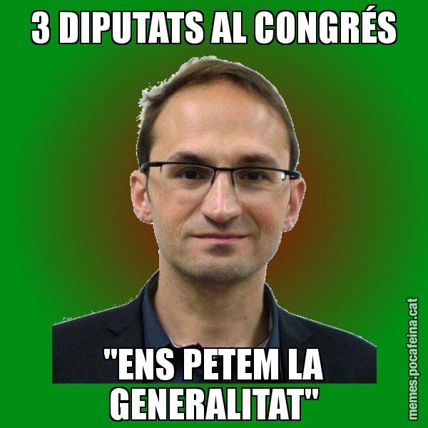 3 DIPUTATS AL CONGRÉS "ENS PETEM LA GENERALITAT" - Joan Herrera