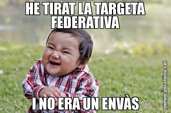 HE TIRAT LA TARGETA FEDERATIVA I NO ERA UN ENVÀS - El diabòlic nen asiàtic