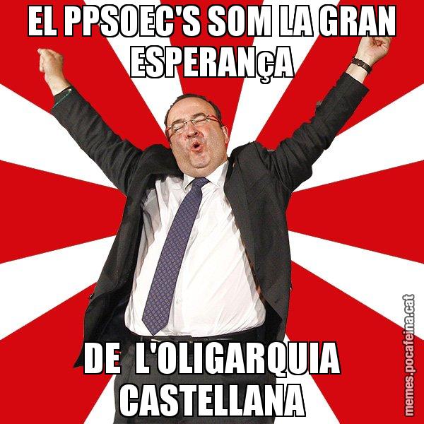 EL PPSOEC'S SOM LA GRAN ESPERANçA DE  L'OLIGARQUIA CASTELLANA - Miquel Iceta - 27S