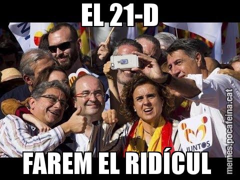 EL 21-D FAREM EL RIDÍCUL