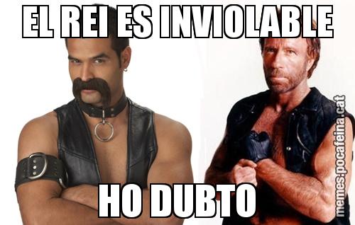EL REI ES INVIOLABLE HO DUBTO