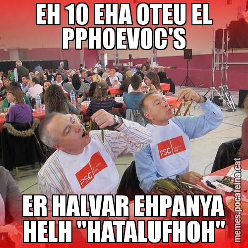 EH 10 EHA OTEU EL PPHOEVOC'S ER HALVAR EHPANYA HELH "HATALUFHOH" - CalPSCotada