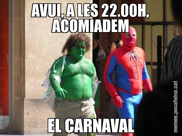 AVUI, A LES 22.00H, ACOMIADEM EL CARNAVAL