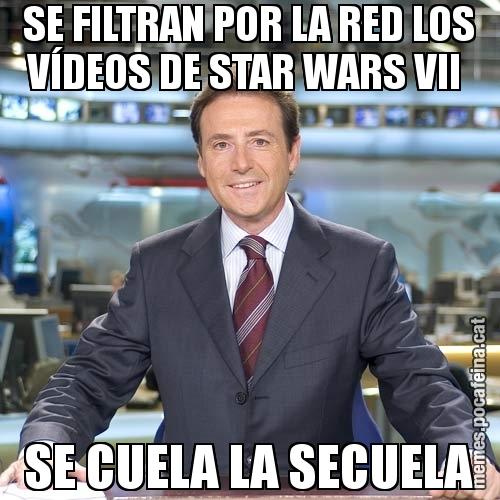 SE FILTRAN POR LA RED LOS VÍDEOS DE STAR WARS VII  SE CUELA LA SECUELA