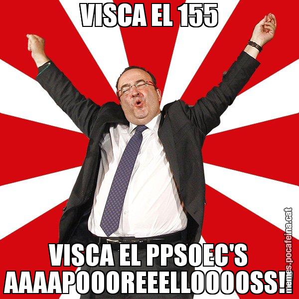 VISCA EL 155 VISCA EL PPSOEC'S AAAAPOOOREEELLOOOOSS!! - Miquel Iceta - 27S